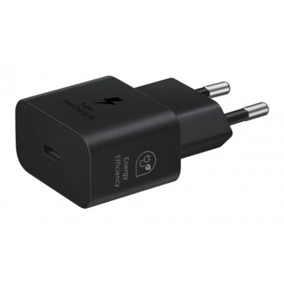 CARGADOR SAMSUNG EP-T2510 USB-C 25W GAN NEGRO SIN CABLE