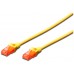 Ewent EW-6U-020 cable de red Amarillo 2 m Cat6 U/UTP (UTP) (Espera 4 dias)