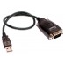 Ewent EW1116 cable de serie Negro 1,5 m USB 9 Sub-D (Espera 4 dias)