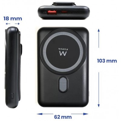 POWERBANK EWENT 22.5W 10000MAH MAGSAFE 1USB-C/1USB-A (Espera 4 dias)