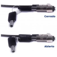 EWENT Cable Seguridad Nano con Llave