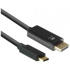 CABLE CONVERTIDOR EWENT USB-C DISPLAYPORT 4K 60HZ 2 METROS