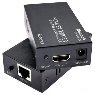 Netlock Extensor HDMI por RJ45 CAT.6 hasta 50mt.-SX7 Netlock Extensor HDMI por RJ45 CAT.6 hasta 50mt.