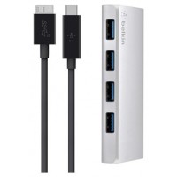 HUB USB-C BELKIN F4U088VF A 4xUSB-A 3.0 5Gps 900mA