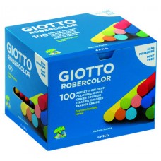 CAJA 100 TIZAS COLORES SURTIDOS GIOTTO F539000 (Espera 4 dias)