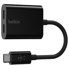 Adaptador Belkin F7u081btblk Usb-c De Audio Y Carga