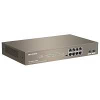 SWITCH IP-COM  8P GIGABIT+2SFP G1110P POE