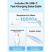 CARGADOR PARED 20W USB-C + CABLE USB-C BLANCO VENTION (Espera 4 dias)