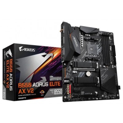 PLACA BASE GIGABYTE B550 AORUS ELITE AX V2 AM4 MATX 4XDDR4