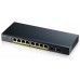 Zyxel GS1900-10HP Gestionado L2 Gigabit Ethernet (10/100/1000) Energía sobre Ethernet (PoE) Negro (Espera 4 dias)