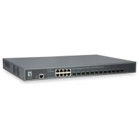 Switch Level One Gestionable L3 8p 10/100/1000 Sfp +