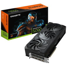 GIGABYTE GeForce RTX 5090 WINDFORCE 32G Tarjeta Gr&aacute;fica - 32GB GDDR7, 512 bits, PCI-E 5.0, 2407 MHz Core Clock, 3 x DP 2.1a, 1 x HDMI 2.1b, NVIDIA DLSS 4, GV-N5090WF3-32GD (Espera 4 dias)