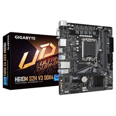 PLACA GIGABYTE H610M S2H V3 DDR4 (rev. 1.0) INTEL1700 (Espera 4 dias)