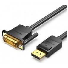 CONVERSOR DISPLAYPORT/M A DVI/M 1 M NEGRO VENTION (Espera 4 dias)