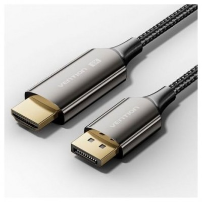 CONVERSOR DISPLAYPORT/M 1.4 A HDMI/M 2.1 5 M 8K NEGRO VENTION (Espera 4 dias)-SX36 CONVERSOR DISPLAYPORT/M 1.4 A HDMI/M 2.1 5 M 8K NEGRO VENTION (Espera 4 dias)