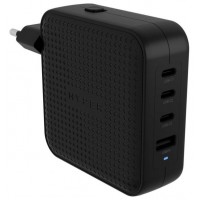 HYPER&Acirc;&reg; HYPERJUICE&Acirc;&reg; 100W USB-C GAN TRAVEL CHARGER (3C+1A) - BLACK