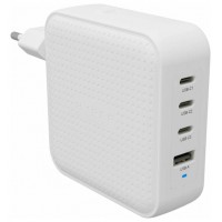 HYPER&Acirc;&reg; HYPERJUICE&Acirc;&reg; 100W USB-C GAN TRAVEL CHARGER (3C+1A) - WHITE