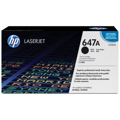 TONER HP CE260A Nº647A NEGRO 8.500PAG (Espera 4 dias)