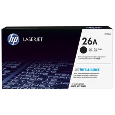 TONER HP CF226A Nº26A NEGRO 3.100PAG (Espera 4 dias)