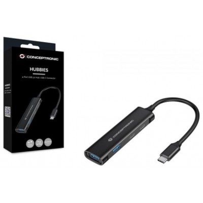 Hub Usb 3.0 Conceptronic Hubbies12b 4 Puertos Usb 3.2