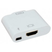 Conector HDMI+MiniUSB - IPAD/IPHONE/IPOD (Espera 2 dias)