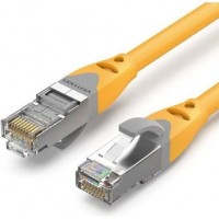 CABLE DE RED LATIGUILLO RJ45 CAT.6A SFTP AWG27 0.5 M AMARILLO VENTION (Espera 4 dias)
