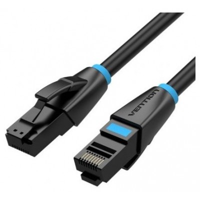 CABLE DE RED LATIGUILLO RJ45 UTP CAT6A AWG26 8 M NEGRO VENTION (Espera 4 dias)-SX8 CABLE DE RED LATIGUILLO RJ45 UTP CAT6A AWG26 8 M NEGRO VENTION (Espera 4 dias)