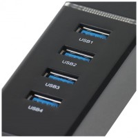 iggual Hub USB-A 3.0 x 4 puertos USB-A 3.0