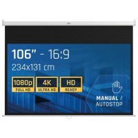 iggual Pantalla manual 16:9 106" 234x131 cm