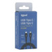 iggual Cable USB-C a tipo C 60W 3A 100 cm trenzado
