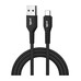 iggual Cable USB-A a tipo C 3A 100 cm trenzado-SX12 iggual Cable USB-A a tipo C 3A 100 cm trenzado