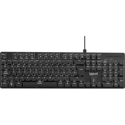 iggual Teclado USB mecánico CK-MECHA-105T negro-SX5 iggual Teclado USB mecánico CK-MECHA-105T negro