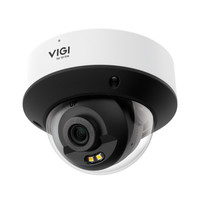 TP-LINK CAMARA VIGI 2MP FULL-COLOR DOME NETWORK CAMERA SPEC: 2MP, 4MM FIXED LENS, 1/3&rdquo; PROGRESSIVE SCAN CMOS, H.265+/H.265/H.264+/H.264, IR&WHITE LED, 25FPS/30FPS (Espera 4 dias)