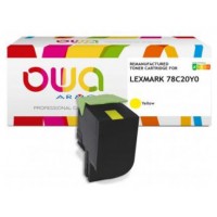 ARMOR Toner Amarillo 78C20Y0 para Lexmark CS421 1400p