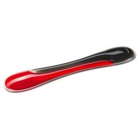 REPOSAMU&Ntilde;ECAS DUO GEL TECLADO SLIM COLOR NEGRO / ROJO KENSINGTON K62442WW (Espera 4 dias)