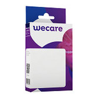 ARMOR WECARE Etiqueta Negra Texto Blanco para BROTHER TZE355  24MM*8M