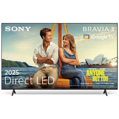 TV SONY 85" K85S35BP UHD HDR X1 GOOGLE TV