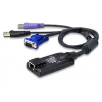 Aten Adaptador KVM VGA USB compatible Smart Card con Virtual Media (Espera 4 dias)