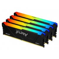 Kingston Technology FURY Beast RGB módulo de memoria 64 GB 4 x 16 GB DDR4 2666 MHz (Espera 4 dias)