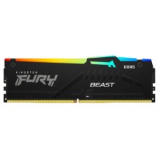 DDR5 16 GB 4800 Mhz. FURY BEAST RGB KINGSTON (Espera 4 dias)