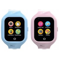 Celly Smartwatch Kids 4G 2 Correas Azul y Rosa