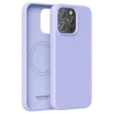 FUNDA SILICONA MAGSAFE IPHONE 14 PLUS MORADO VENTION (Espera 4 dias)