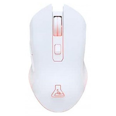 GAMING MOUSE WIRELESS - 6400 DPI - WHITE (Espera 4 dias)