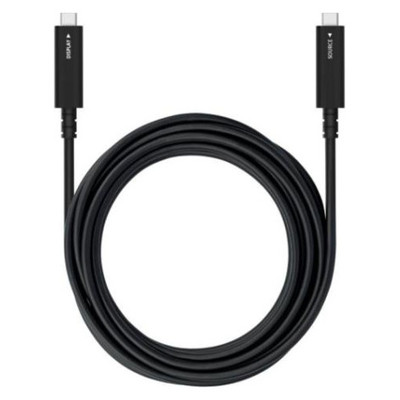 SHARP OTHER HARDWARE OPTIONS LARGE FORMAT DISPLAY 7M USB TYPE-C ACTIVE OPTICAL CABLE, DP1.4, DP ALTMODE (4 LANES), USB2.0 (L50USBC7M) (Espera 4 dias)
