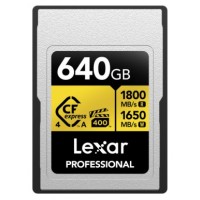 Lexar LCAGOLD640G-RNENG memoria flash 640 GB CFexpress tipo A (Espera 4 dias)