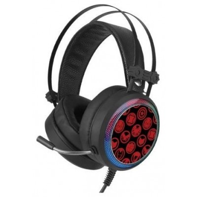 AURICULAR GAMING AVENGERS NEGRO (Espera 4 dias)