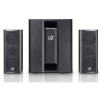 LD Systems DAVE 8 ROADIE conjunto de altavoces 115 W Negro (Espera 4 dias)