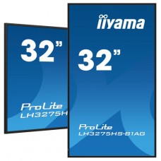 iiyama ProLite Pantalla plana para señalización digital 81,3 cm (32") LCD Wifi 500 cd / m² Full HD Negro Procesador incorporado Android 11 24/7 (Espera 4 dias)