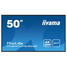 iiyama LH5041UHS-B2AG pantalla de señalización Pantalla plana para señalización digital 127 cm (50") LCD 500 cd / m² 4K Ultra HD Negro 24/7 (Espera 4 dias)