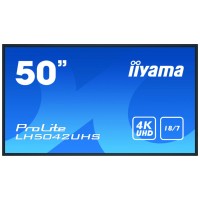 iiyama LH5042UHS-B3 pantalla de señalización Pizarra de caballete digital 125,7 cm (49.5") VA 4K Ultra HD Negro Android 8.0 (Espera 4 dias)